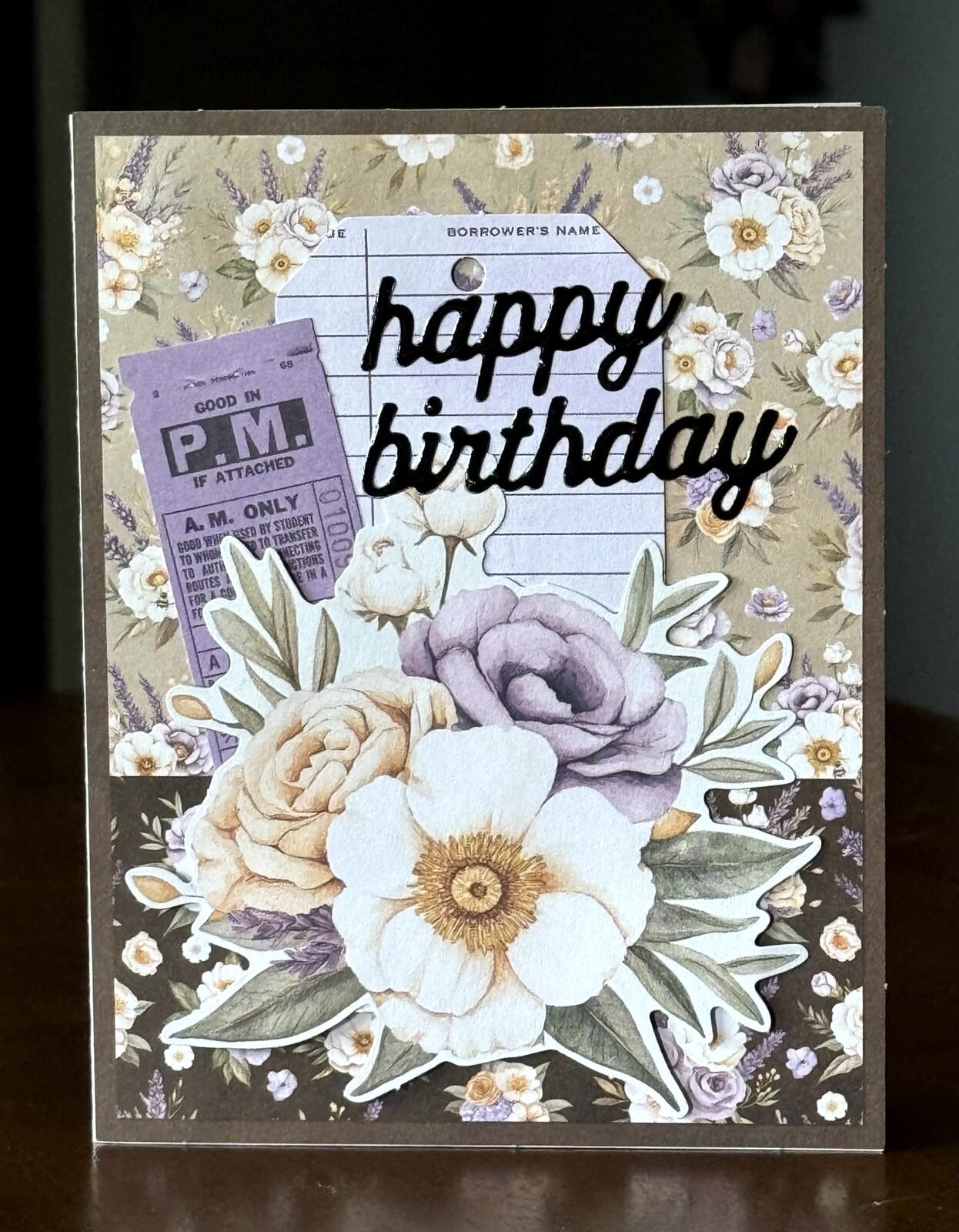 Birthday Card - Floral
