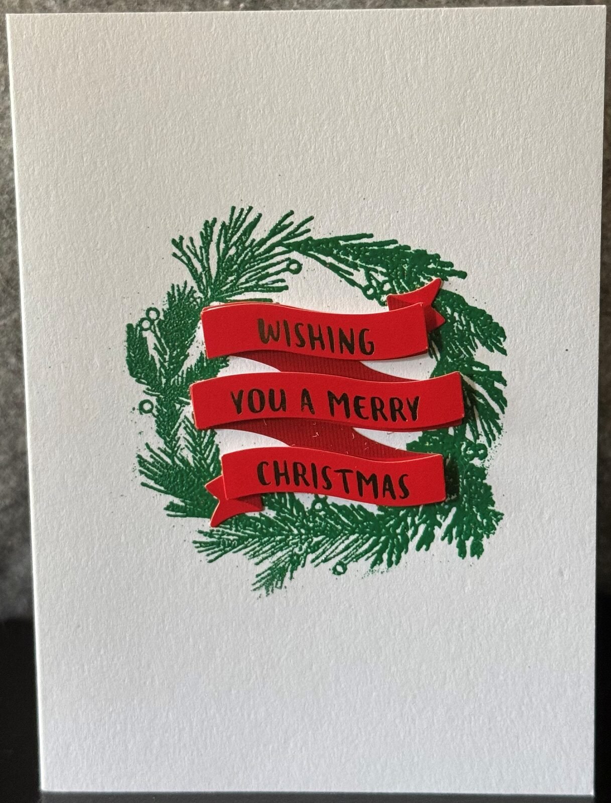 Christmas Card - Wreath