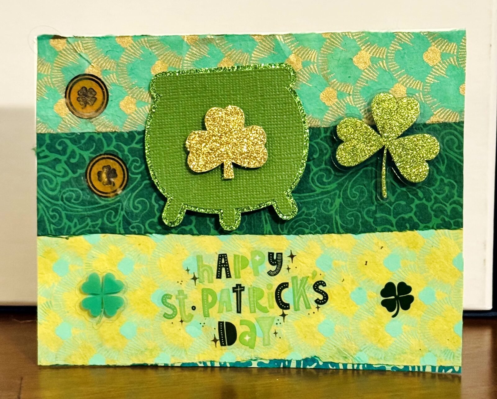 St. Patrick's Day Card - Pot of Gold