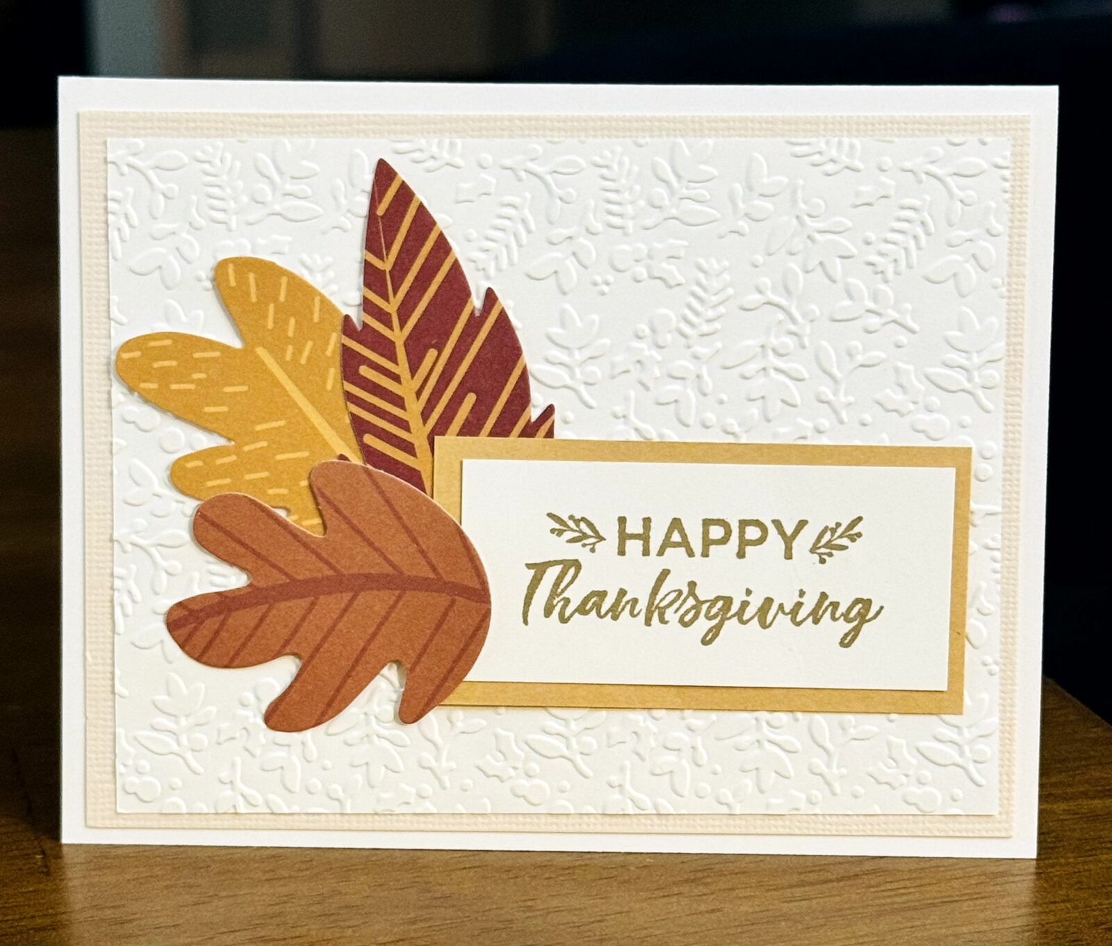 Thanksgiving Card - Leaves