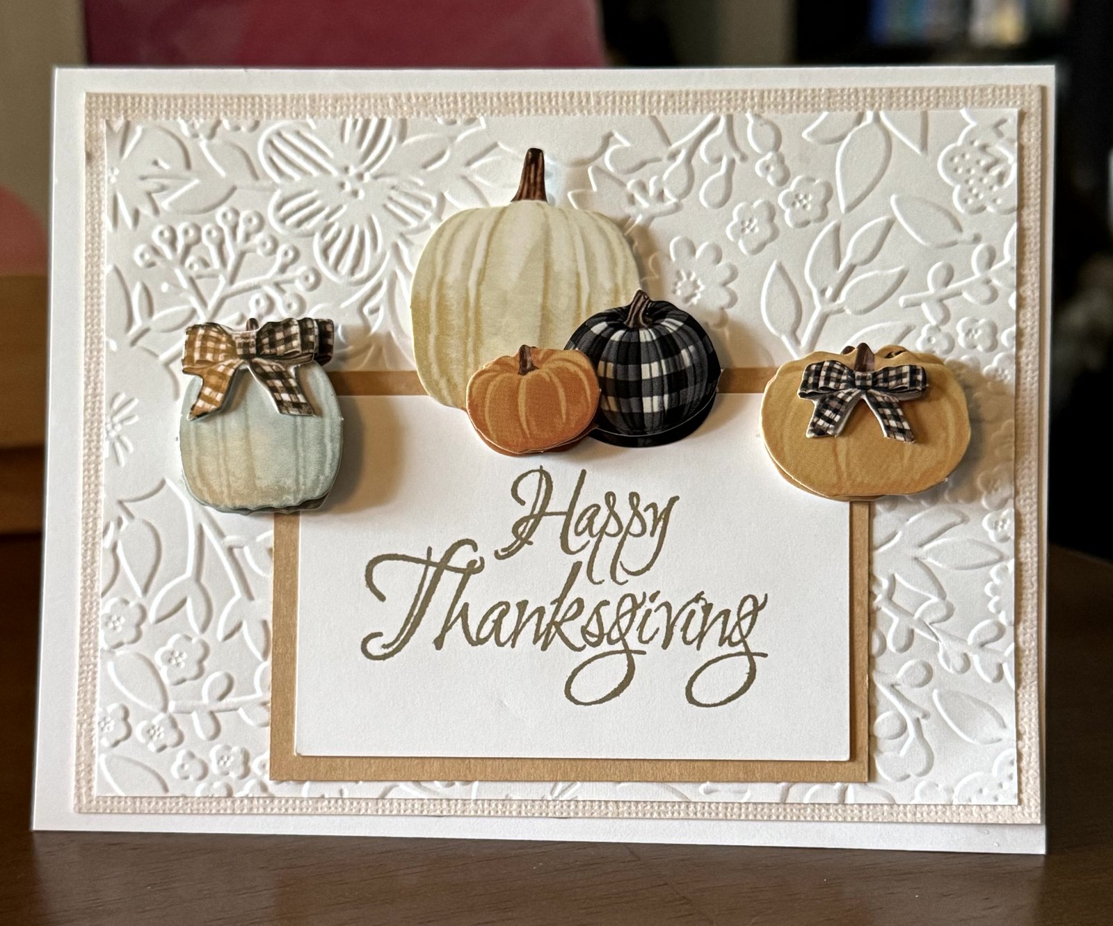 Thanksgiving Card - Pumpkins